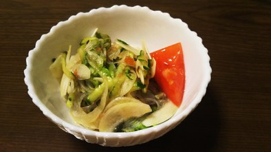 中華サラダ～世界一受けたい授業を参考に～の写真