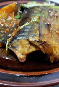鯖の雑な味噌煮