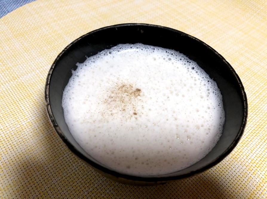 舞茸の豆乳ポタージュスープの画像