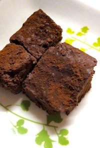 ヘルシーな生チョコ風豆腐チョコレート