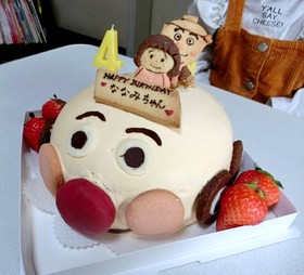 アンパンマン号のバースデーケーキ(^^)