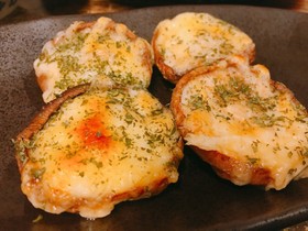 材料3つで簡単☆しいたけのチーズ焼き♡