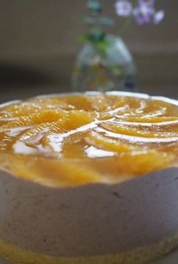 オレンジ＆ヨーグルトチョコムース
