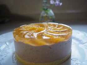 オレンジ&ヨーグルトチョコムース
