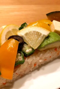 カラフル野菜寿司