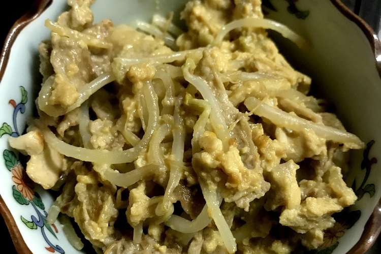 余り物で 豚肉ともやしの卵とじ レシピ 作り方 By るみあつ クックパッド 簡単おいしいみんなのレシピが355万品