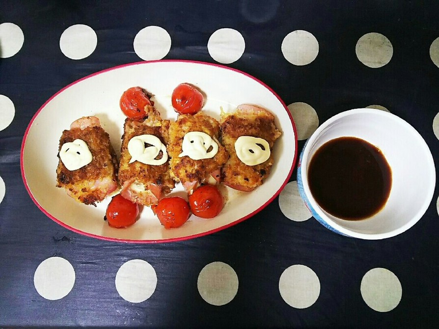 豚肉のパン粉焼きの画像