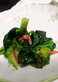 雪菜の炒め物☆朝から簡単野菜を食べよう　