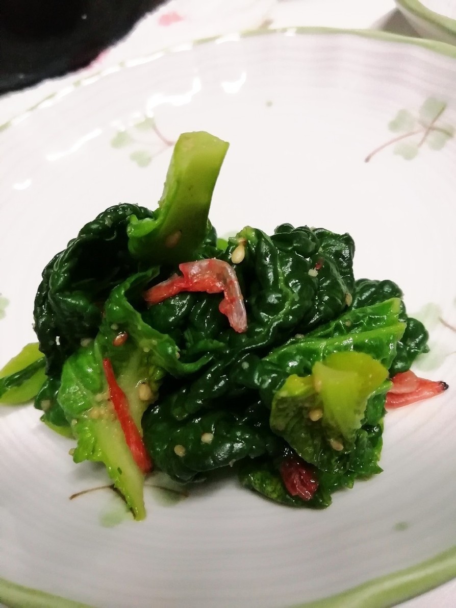 雪菜の炒め物☆朝から簡単野菜を食べよう　の画像