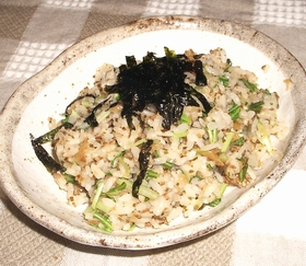 弥三郎漬★和風チャーハン