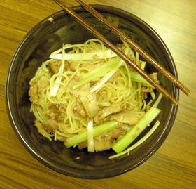 チャーシュー中華スパゲティー