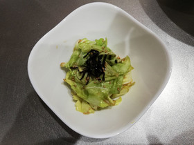 簡単☆我が家のやみつきキャベツ☆居酒屋風