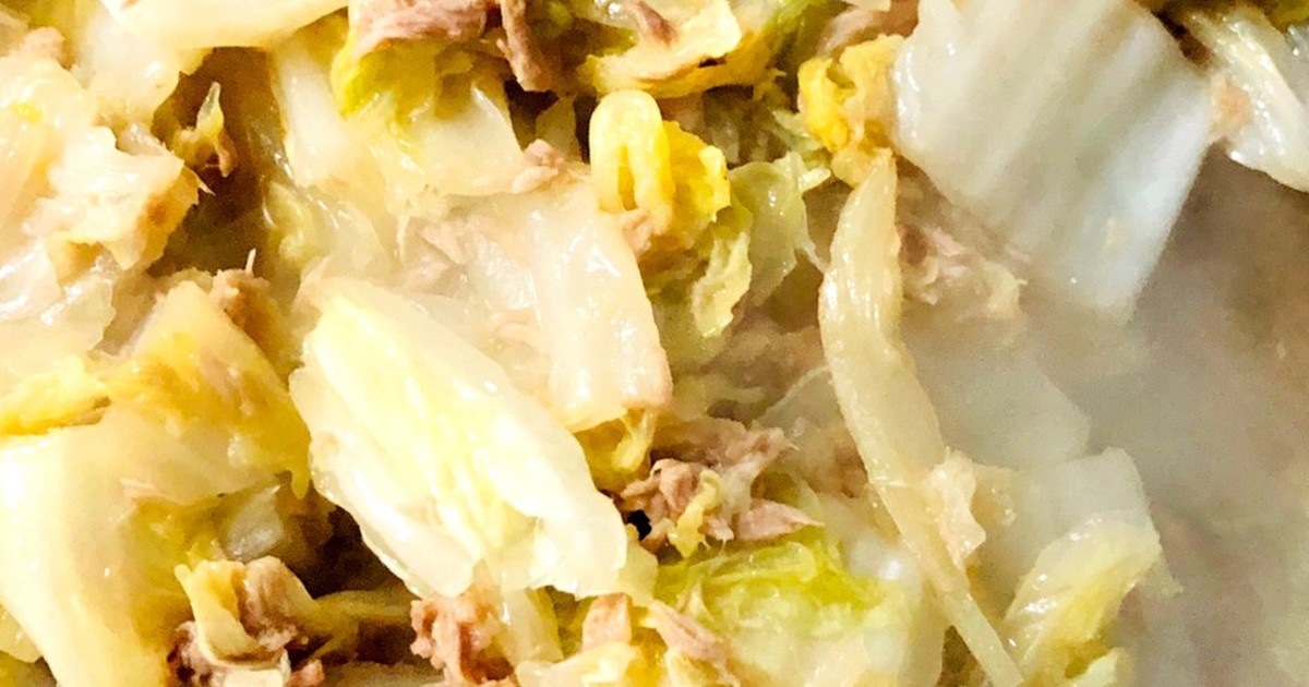 白菜とシーチキンのうま煮 by ありちゃんクッキング 【クックパッド】 簡単おいしいみんなのレシピが350万品