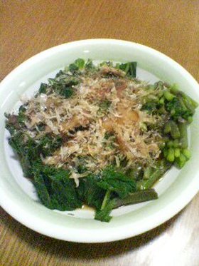 明日葉のおひたし