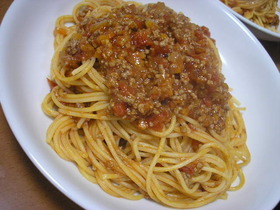 母の味☆定番ミートソーススパゲティー♪
