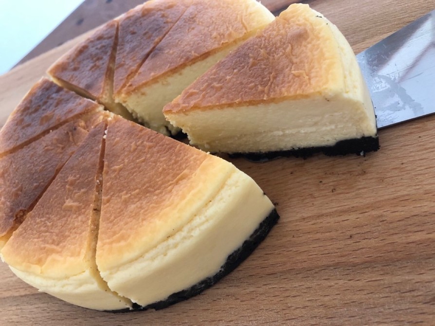 濃厚 スタバ風 ニューヨークチーズケーキの画像