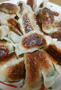 小松菜と納豆のカルシウム餃子