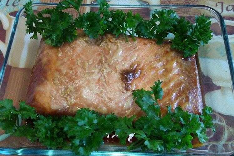 ヨシダソースでサーモンのオーブン焼き レシピ 作り方 By Faithaloha クックパッド