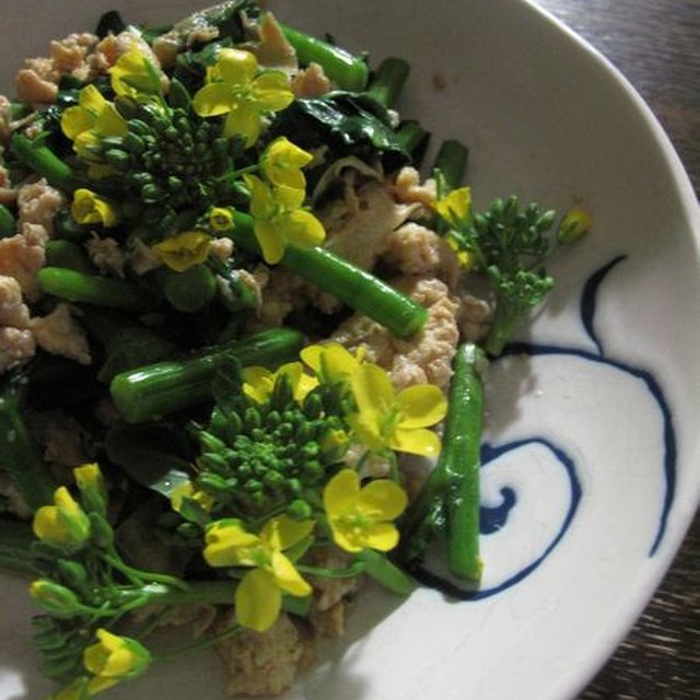 アスパラ菜 花は生食で レシピ 作り方 By たなか家 クックパッド 簡単おいしいみんなのレシピが356万品
