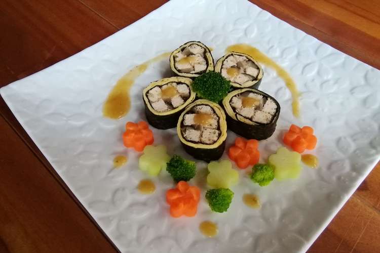 油揚げの五輪花 レシピ 作り方 By おとうふタイシ クックパッド 簡単おいしいみんなのレシピが368万品