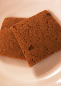 米粉きなこクッキー。かちわり黒糖使用