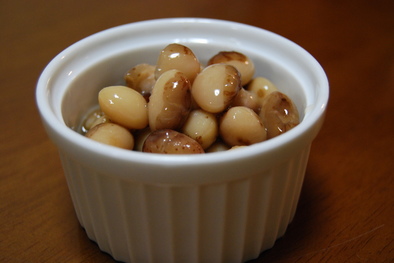 虎豆の煮豆の写真