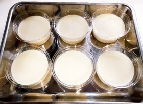 酵素たっぷり自然な甘さの麹甘酒プリン