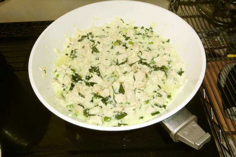 自家製豆腐と鶏むね肉炒め 犬 手作り レシピ 作り方 By ヘルシーわんこシェフ クックパッド 簡単おいしいみんなのレシピが352万品