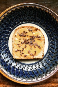 レモンカード＆カカオニブの贅沢トースト