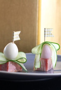 うずら卵のピンチョス☆ひな祭り料理