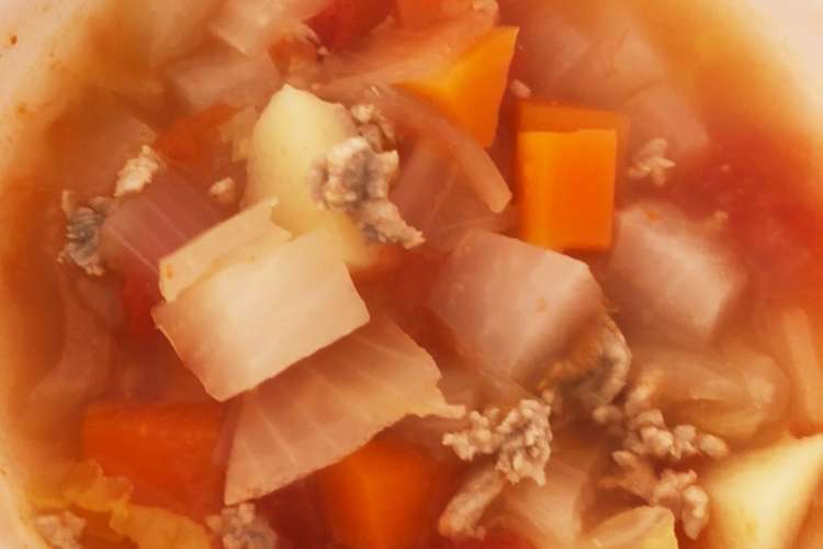 野菜たっぷりスープ 離乳食にも レシピ 作り方 By 育児中 クックパッド 簡単おいしいみんなのレシピが370万品