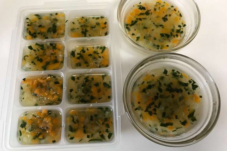 7 8ヶ月離乳食 野菜のとろみ煮 レシピ 作り方 By Vampslove クックパッド 簡単おいしいみんなのレシピが360万品