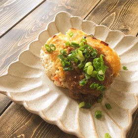 れんこんの鶏味噌豆腐ハンバーグ