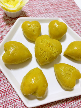 贈り物に♡ハートのスイートポテト