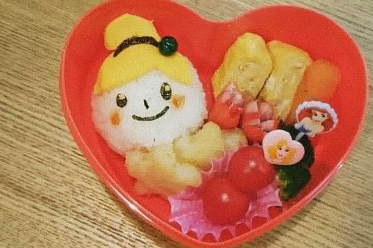 簡単すぎる シンデレラのキャラ弁 レシピ 作り方 By リッキーブルー クックパッド 簡単おいしいみんなのレシピが358万品