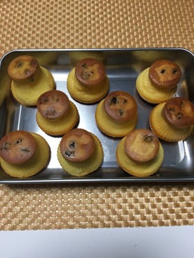 ホットケーキ粉でシフォンケーキ(^O^)
