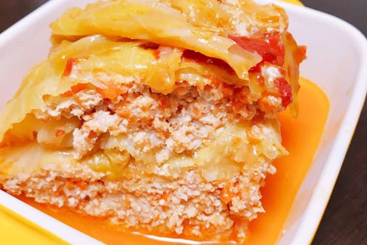 Fpと圧力鍋で簡単巻かないロールキャベツ レシピ 作り方 By 食いしん坊家族の台所 クックパッド