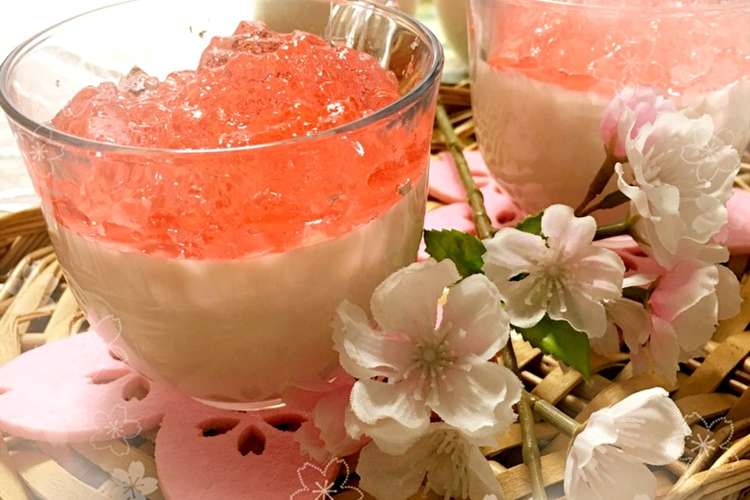 春爛漫 桜リキュールのレアチーズケーキ レシピ 作り方 By Momo Tomo クックパッド 簡単おいしいみんなのレシピが358万品