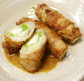 胡麻香る!白菜の豚バラ巻き