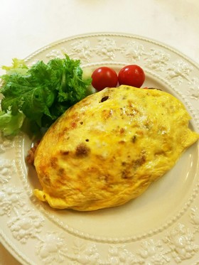 アレンジ ミートボール オムレツ