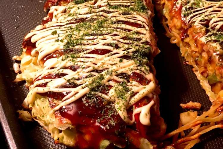 バリうま あつあつモダン焼き レシピ 作り方 By クックpapy クックパッド 簡単おいしいみんなのレシピが352万品