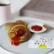 簡単に“ゆる糖質オフ”できるパンケーキの写真