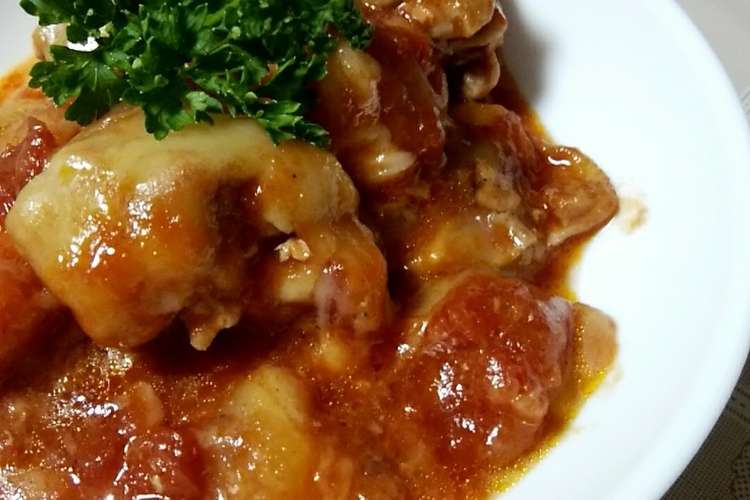 リコピンたっぷり 鶏肉のトマト缶煮込み レシピ 作り方 By ティグス クックパッド