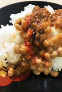 納豆キムチカレー