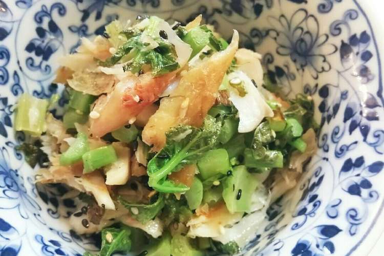 アレンジ 金目鯛 干物 大根葉 ふりかけ レシピ 作り方 By Msgnb1 クックパッド