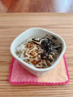 大根おろし。じゃこ&塩昆布のせ。おつまみ