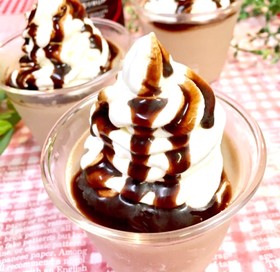 カフェモカプリン*簡単