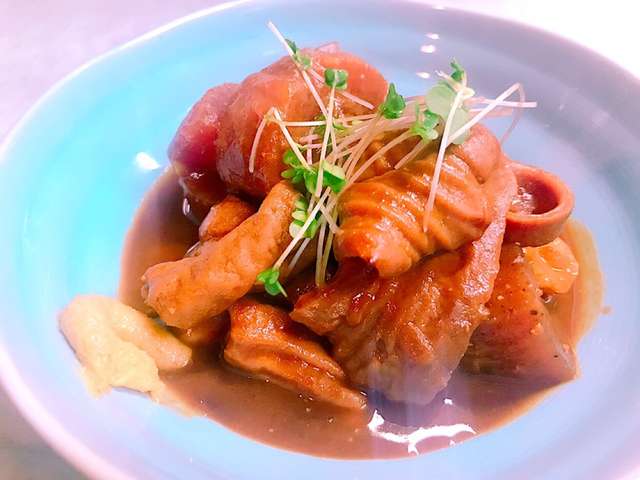 圧力鍋で 豚ホルモンの赤味噌 どて煮 レシピ 作り方 By かっちゃん杉 クックパッド