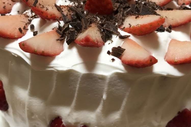 ４層のいちごケーキ 結婚記念日に レシピ 作り方 By Lily101 クックパッド 簡単おいしいみんなのレシピが353万品