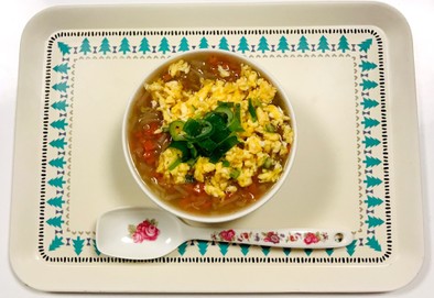 簡単野菜スープの写真